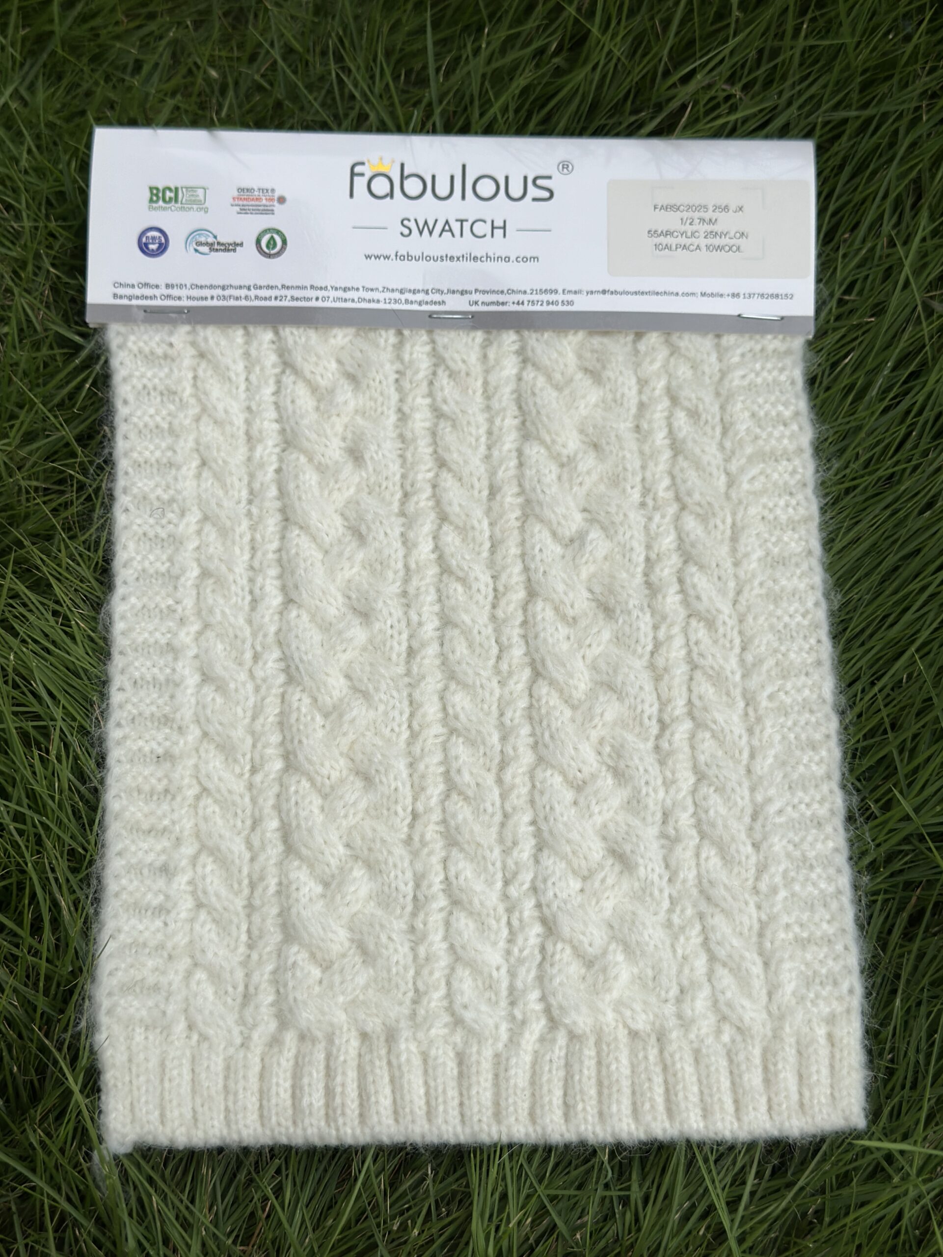 1/2.7NM 55ACRYLIC 25NYLON 10ALPACA 10WOOL