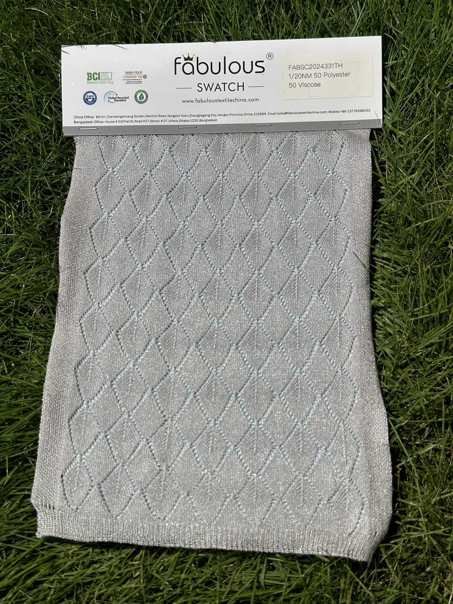 1/20NM 50POLYESTER 50VISCOSE