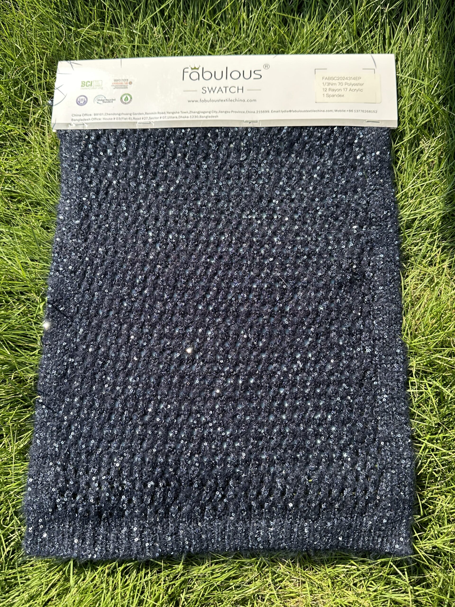 1/3NM 70POLYESTER 12RAYON 17ACRYLIC 1SPANDEX