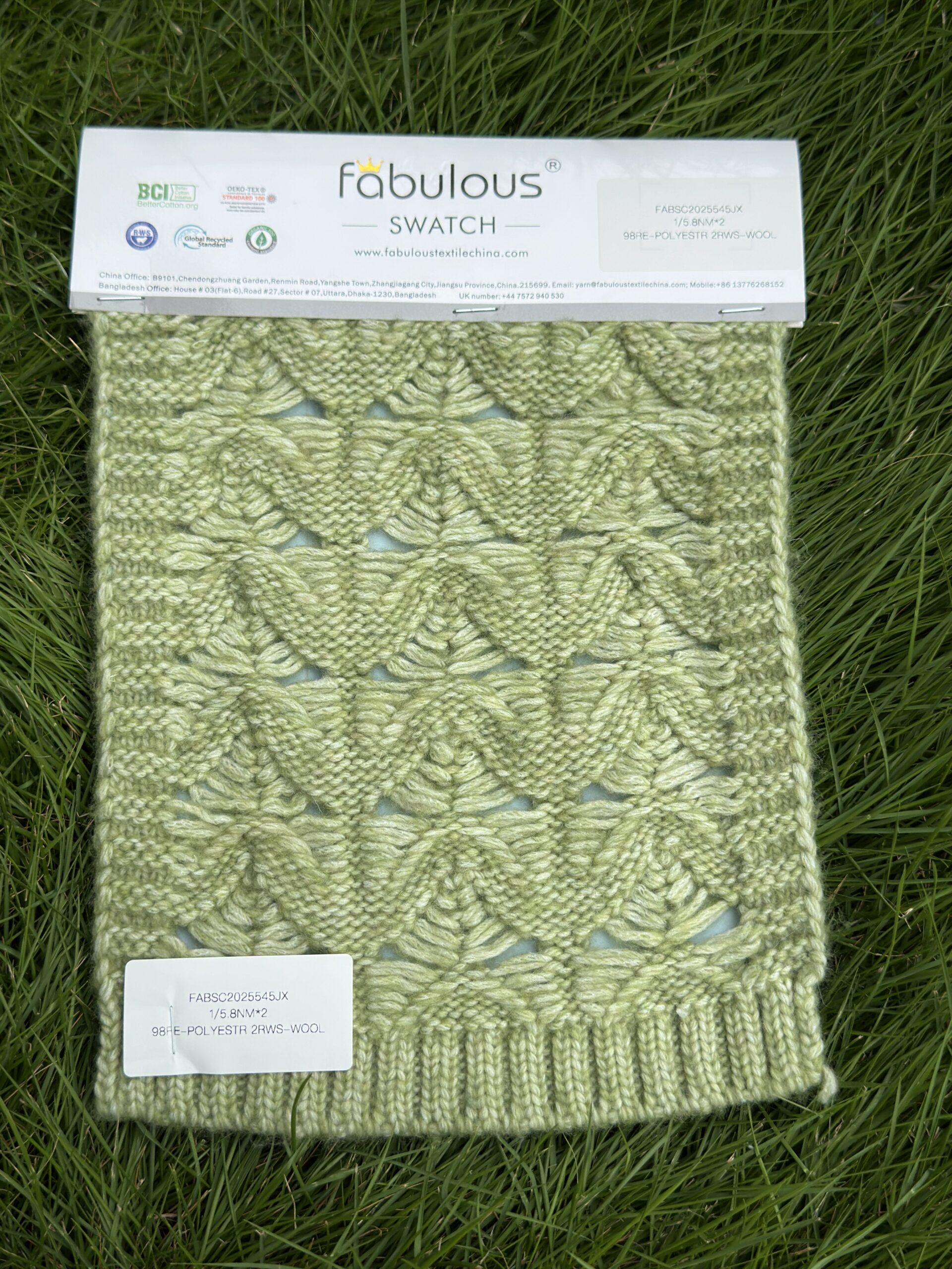 1/5.8NM CHENG2 98RE-POLYESTER 2RWS-WOOL