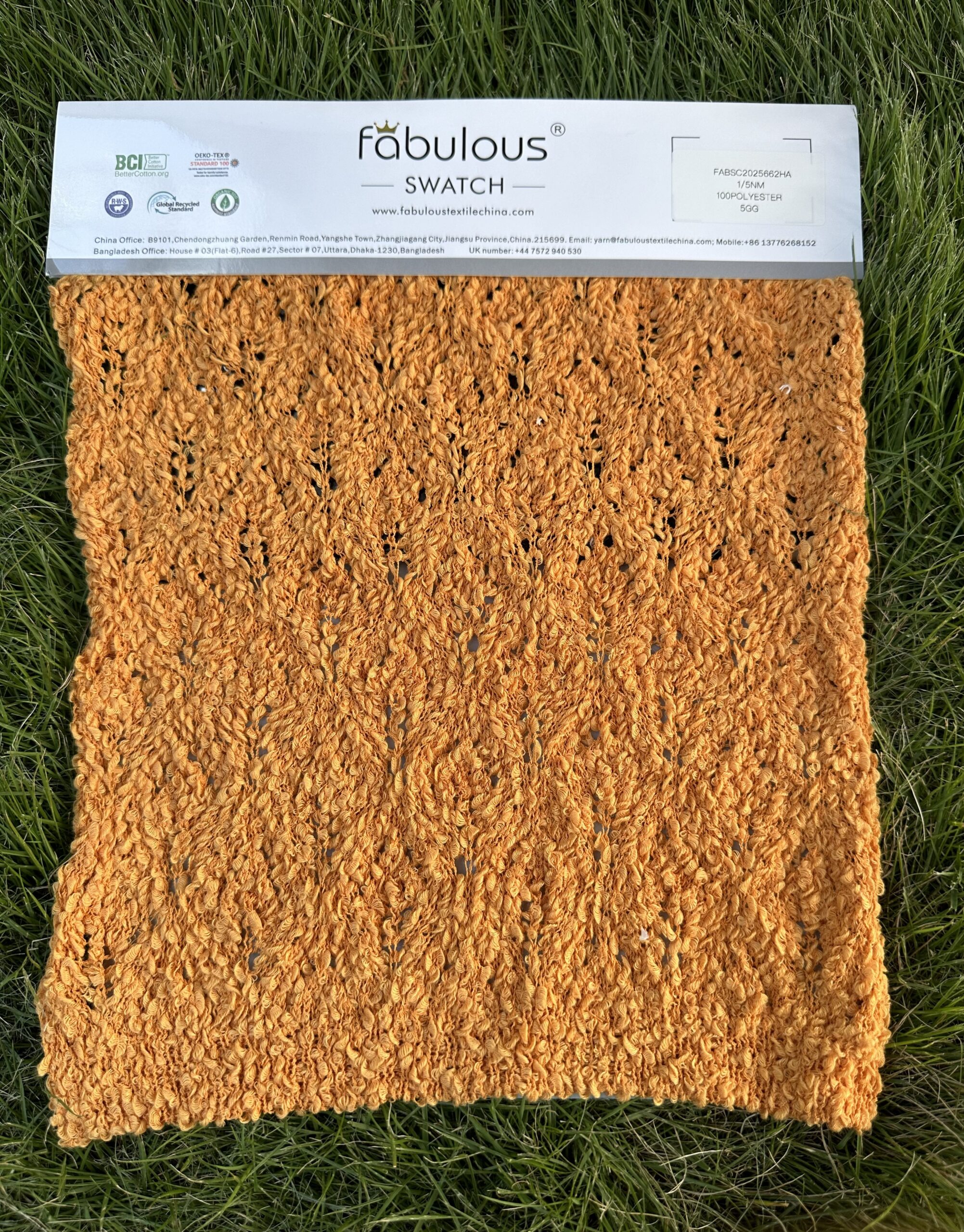 1/5NM 100POLYESTER 5GG