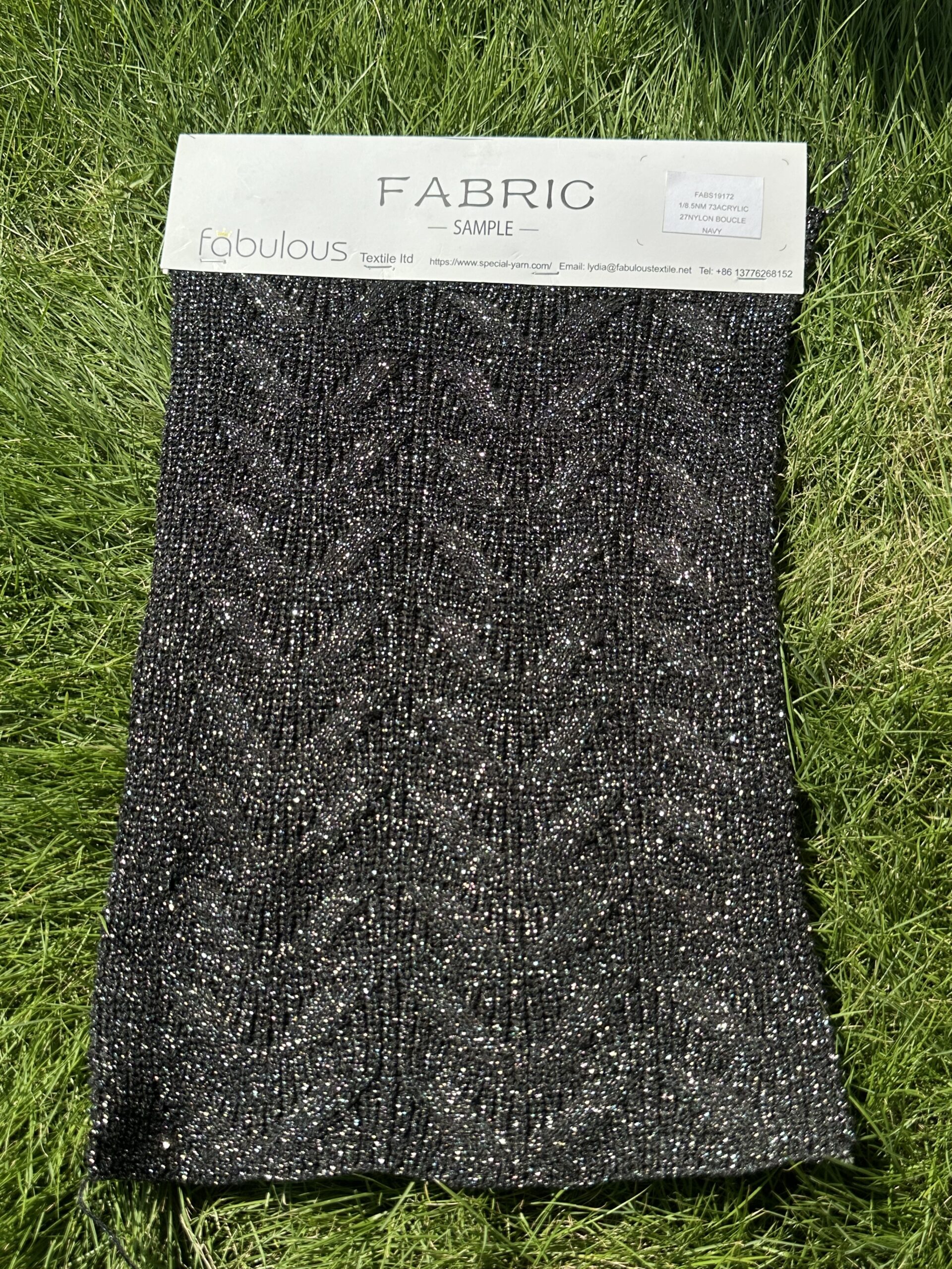 1/8.5NM 73ACRYLIC 27NYLON BOUCLE