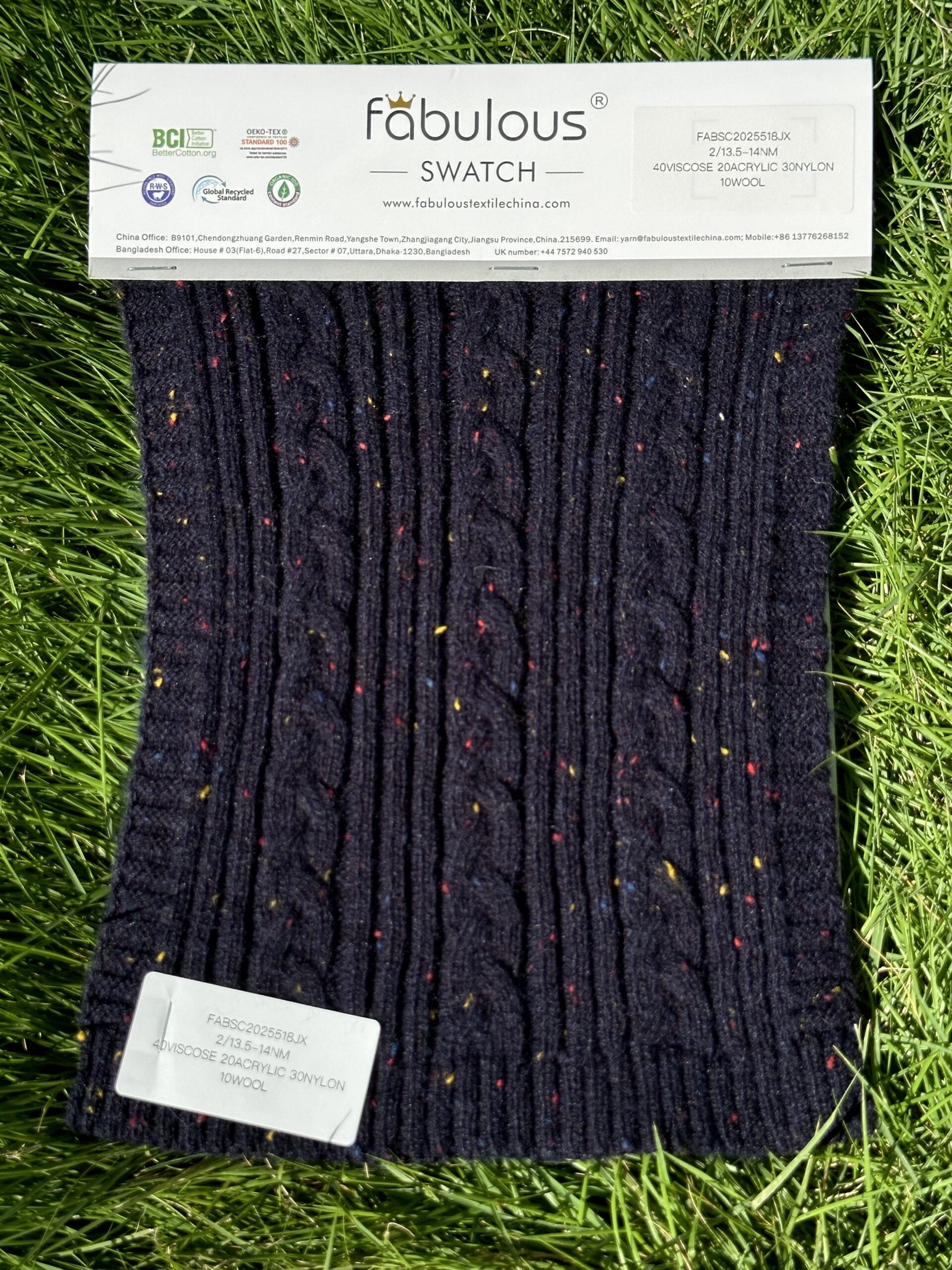 2/13.5-14NM 40VISCOSE 20ACRYLIC 30NYLON 10WOOL