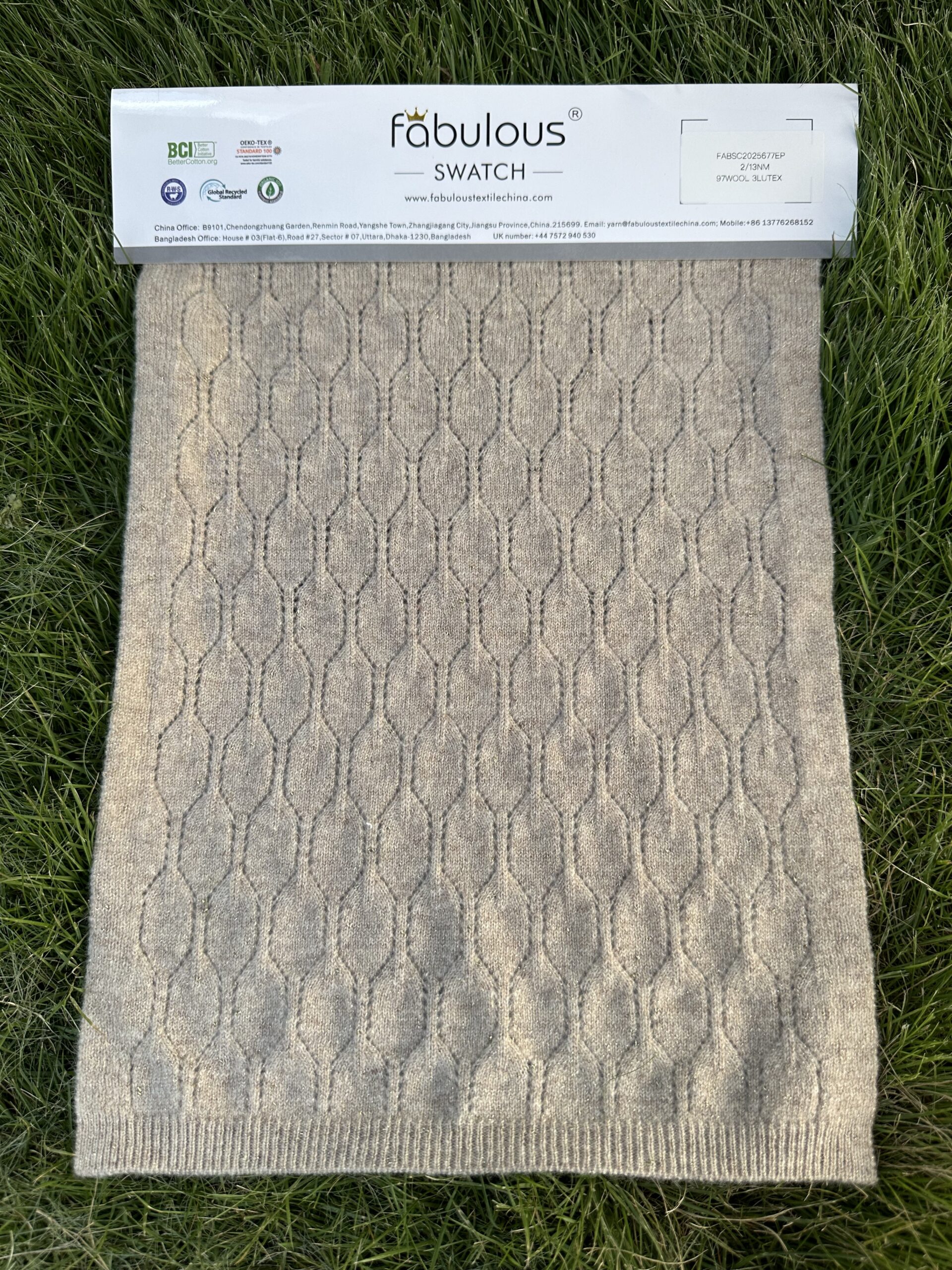 2/13NM 97WOOL 3LUTEX