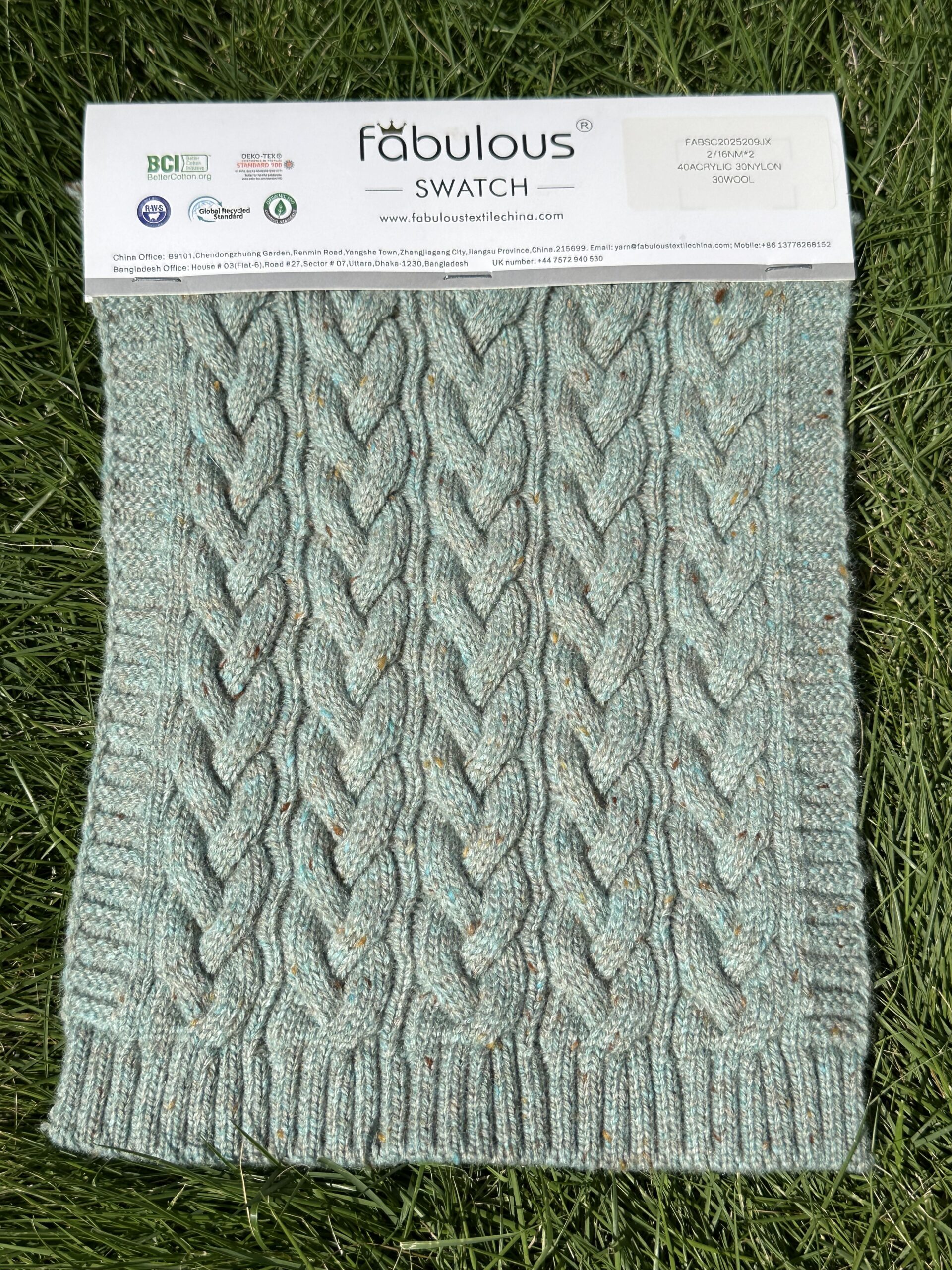 2/16NM*2 40ACRYLIC 30NYLON 30WOOL