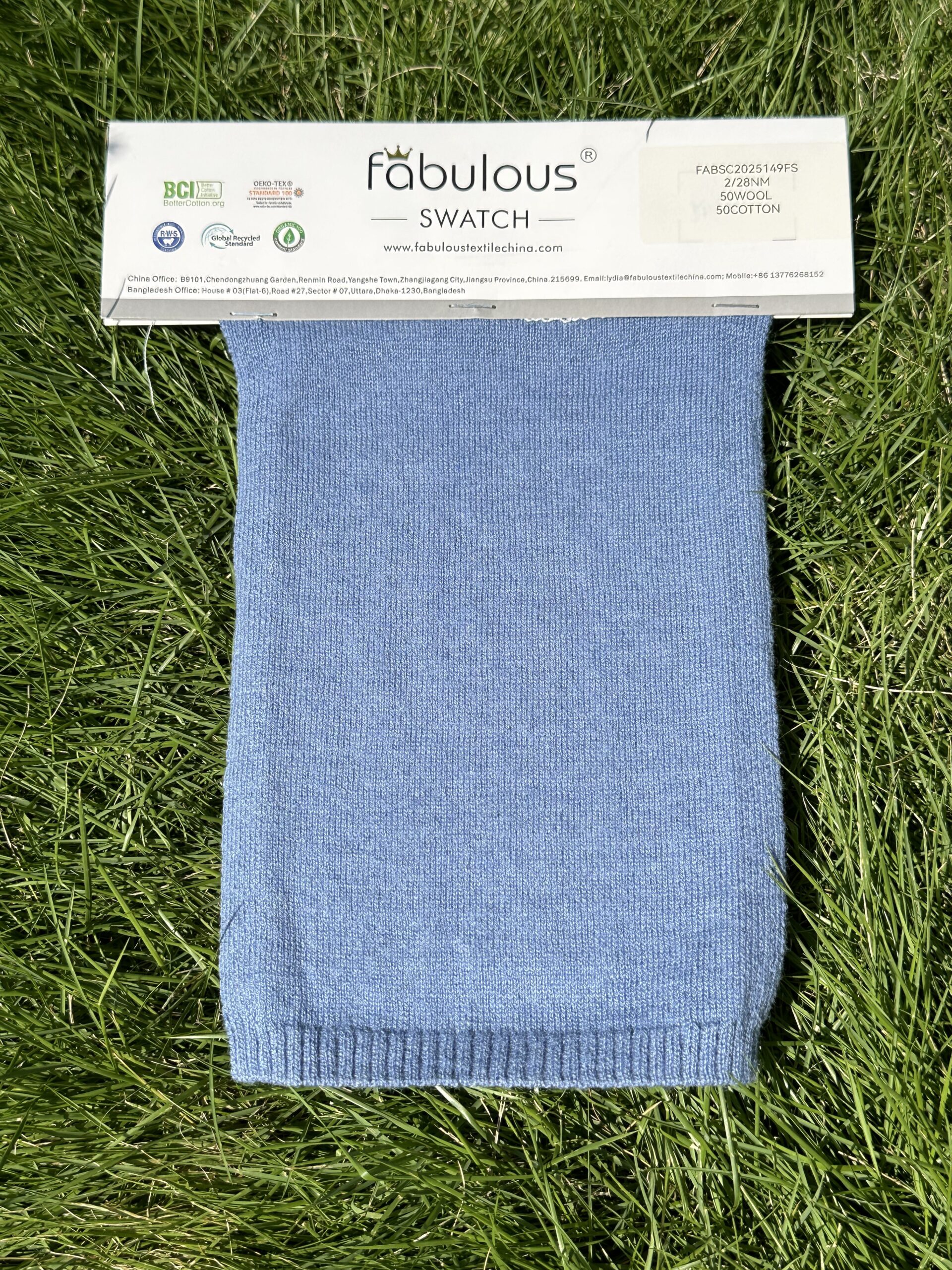 2/28NM 50WOOL 50COTTON