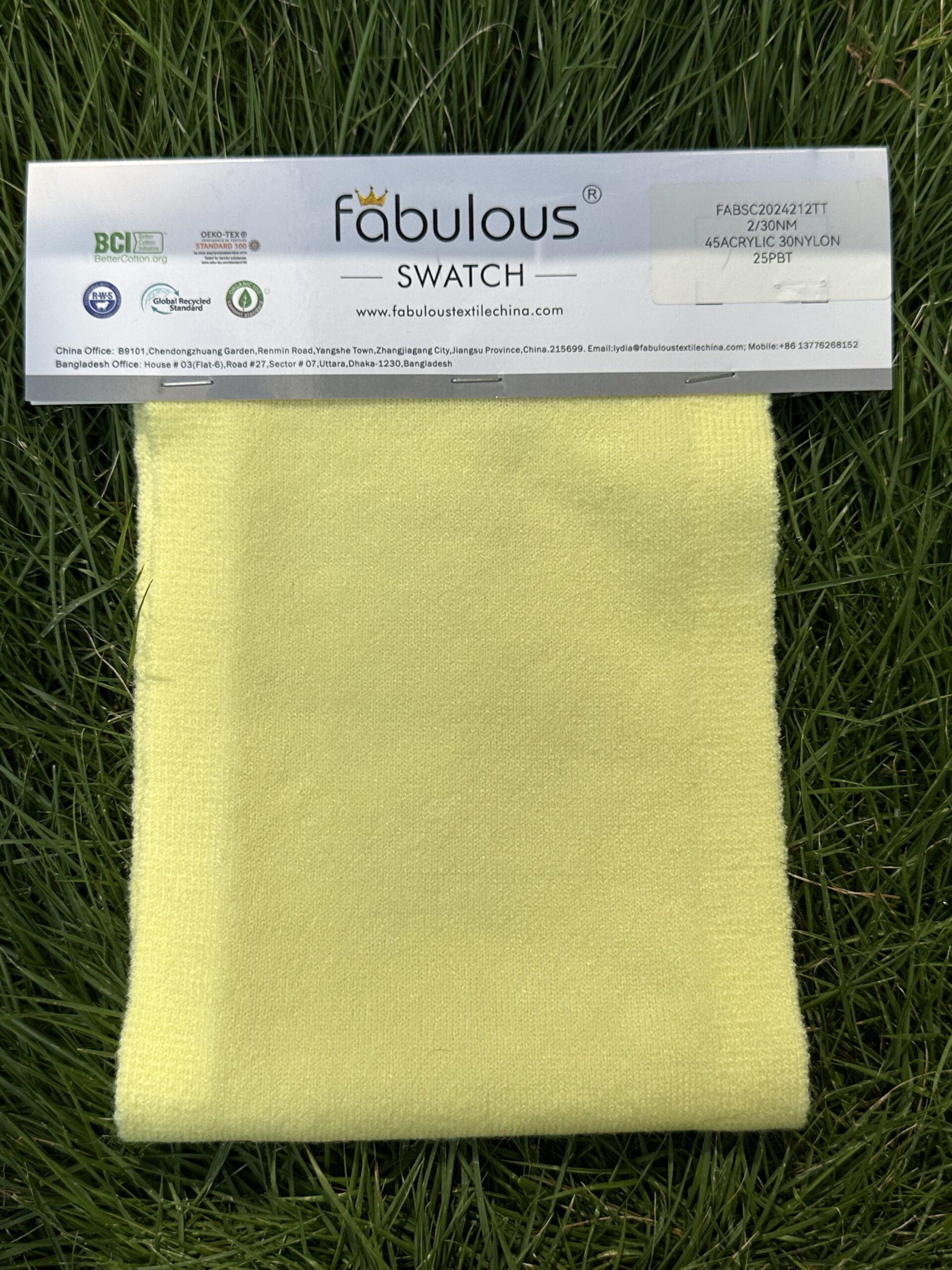 2/30NM 45ACRYLIC 30NYLON 25PBT