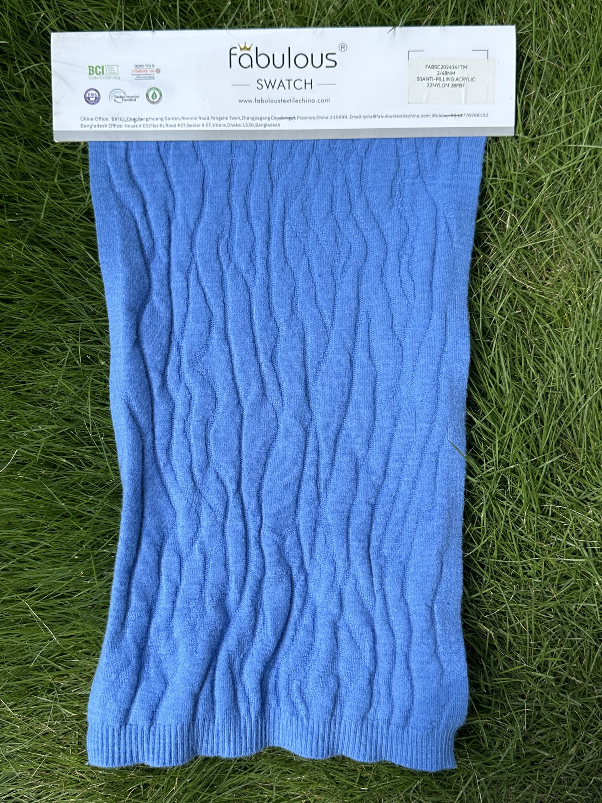 2/48NM 50ANT-PILLING ACRYLIC 22NYLON 28PBT