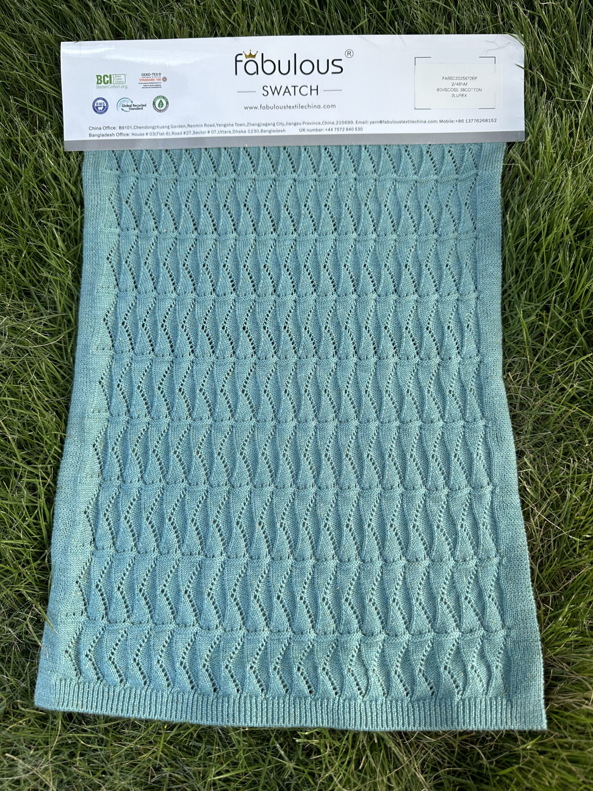 2/48NN 60VISCOSE 38COTTON 2LUREX